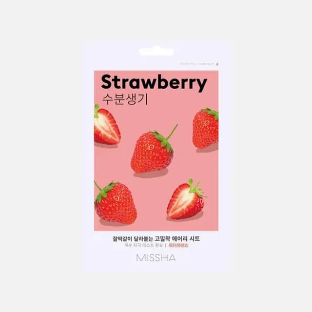 MISSHA — Strawberry Airy Fit Sheet Mask ( fraise )