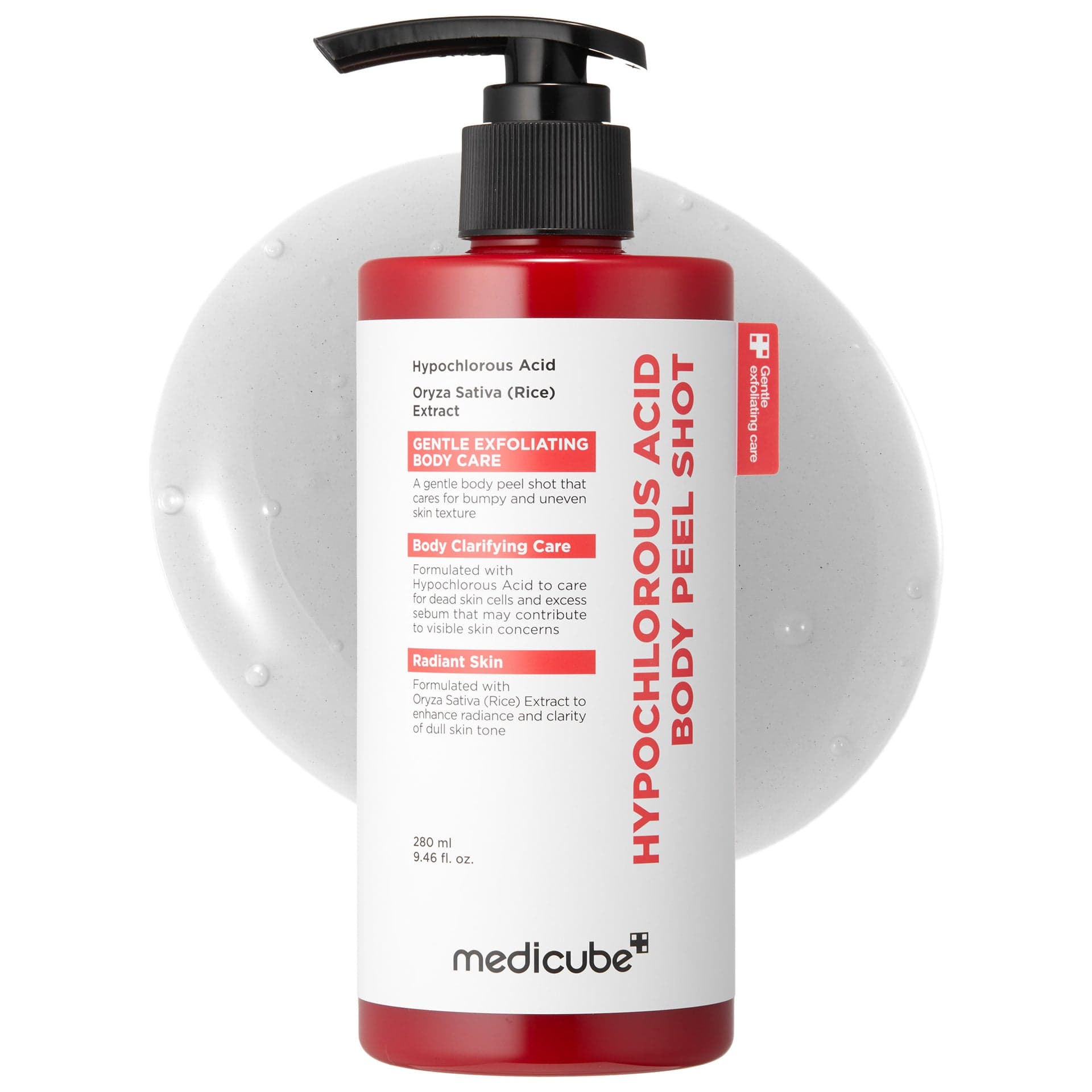 MEDICUBE — Hypochlorous Acid Body Peel Shot 280ml