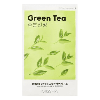 MISSHA — Airy Fit Green Tea Sheet Mask 19g